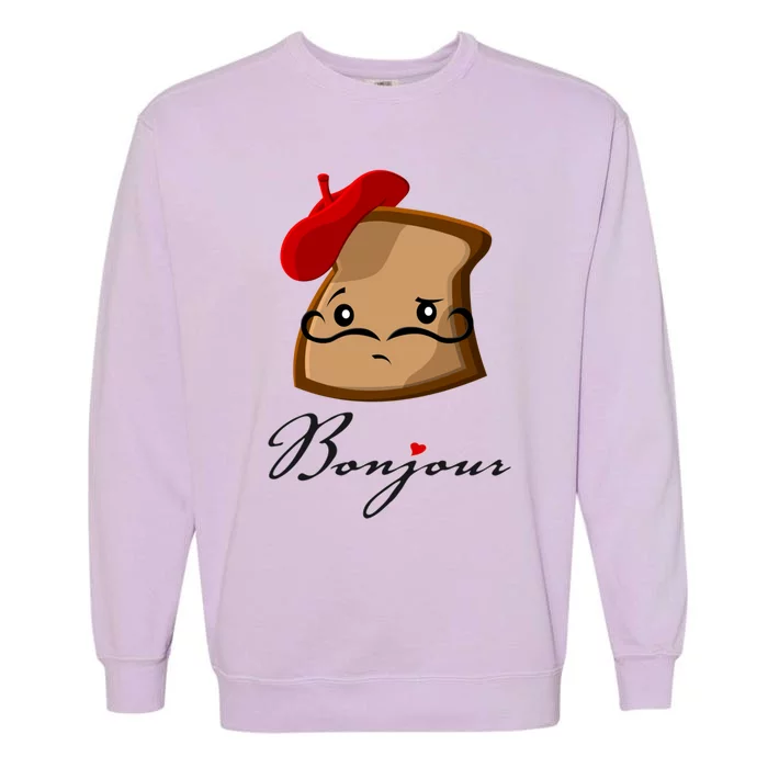 Cute National French Toast Day Chapeau Gift Garment-Dyed Sweatshirt