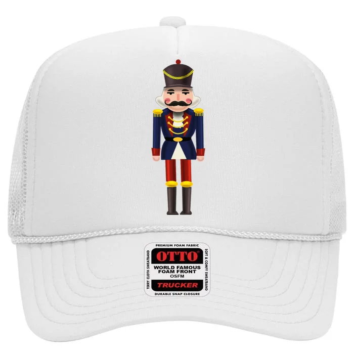 Christmas Nutcracker For Nutcracker Gift High Crown Mesh Trucker Hat