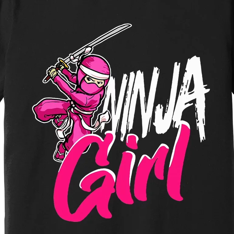 Cute Ninja Fighter Costume Ninja Premium T-Shirt