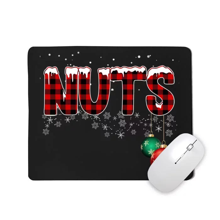 Chest Nuts Funny Matching Chestnuts Christmas Couples Mousepad