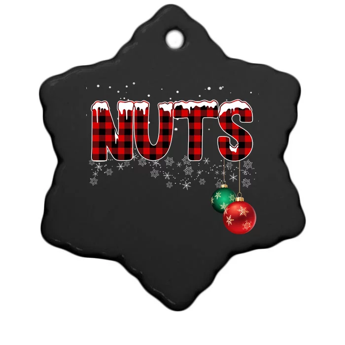 Chest Nuts Funny Matching Chestnuts Christmas Couples Christmas Ornament