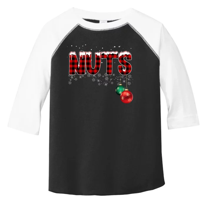 Chest Nuts Funny Matching Chestnuts Christmas Couples Toddler Fine Jersey T-Shirt