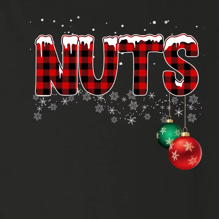 Chest Nuts Funny Matching Chestnuts Christmas Couples Toddler Long Sleeve Shirt