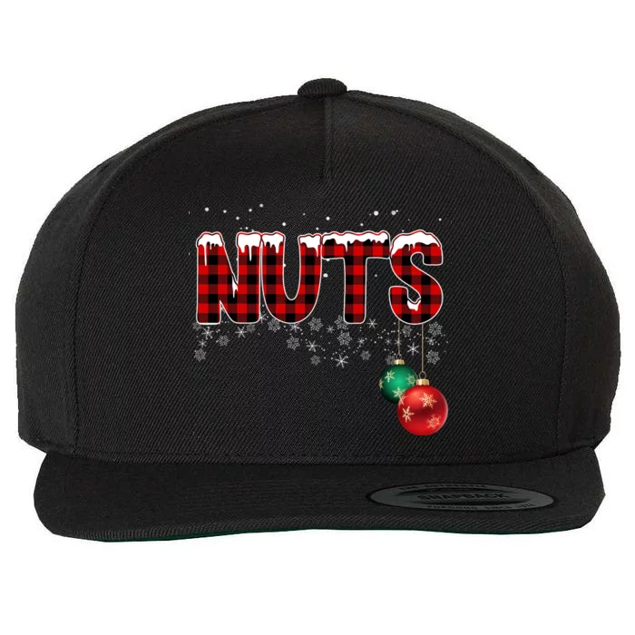 Chest Nuts Funny Matching Chestnuts Christmas Couples Wool Snapback Cap