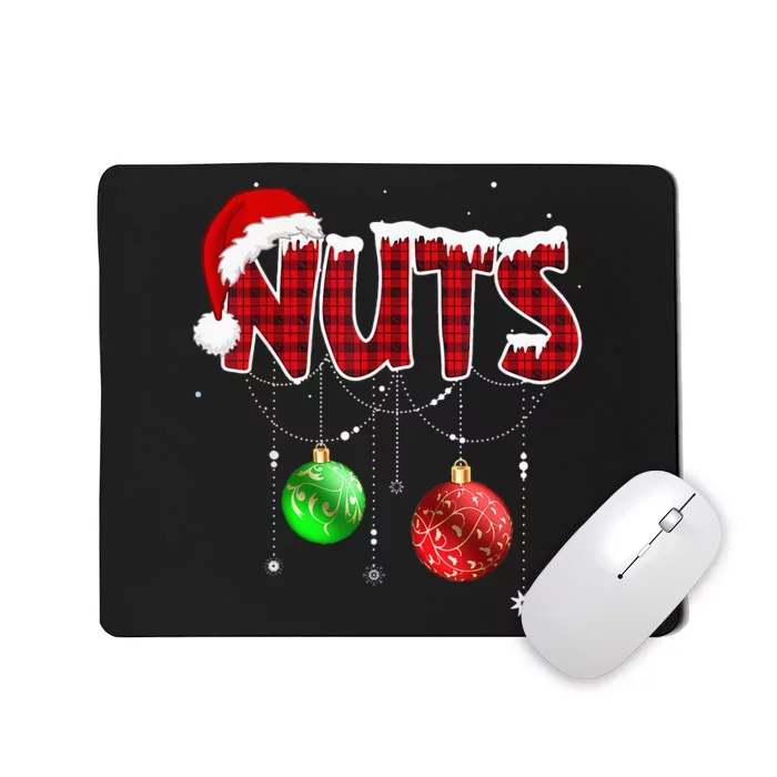 Chest Nuts Funny Matching Chestnuts Christmas Couples Nuts Mousepad