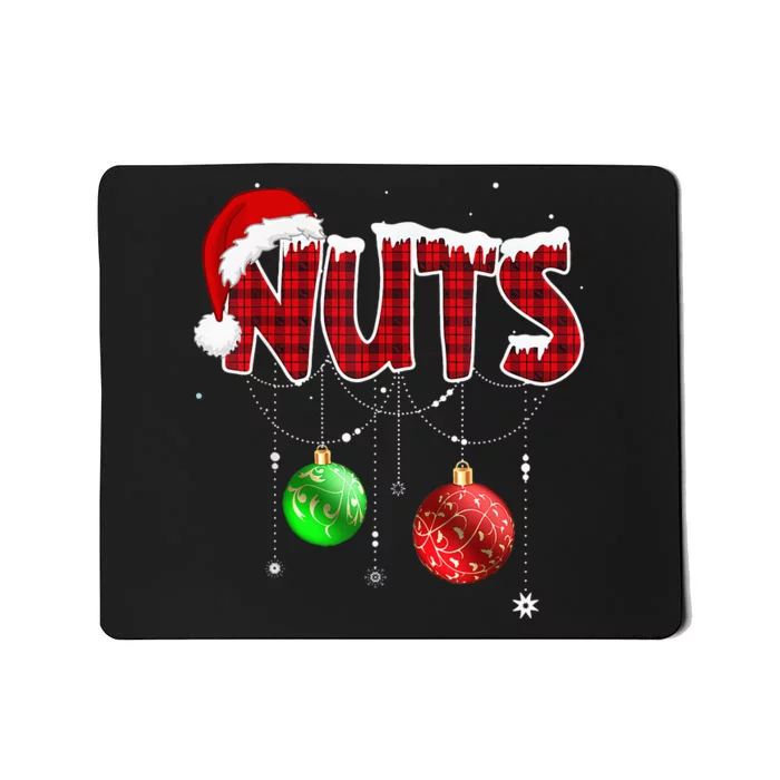 Chest Nuts Funny Matching Chestnuts Christmas Couples Nuts Mousepad