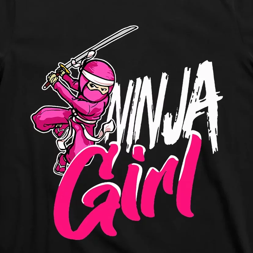 Cute Ninja Fighter Costume Ninja T-Shirt