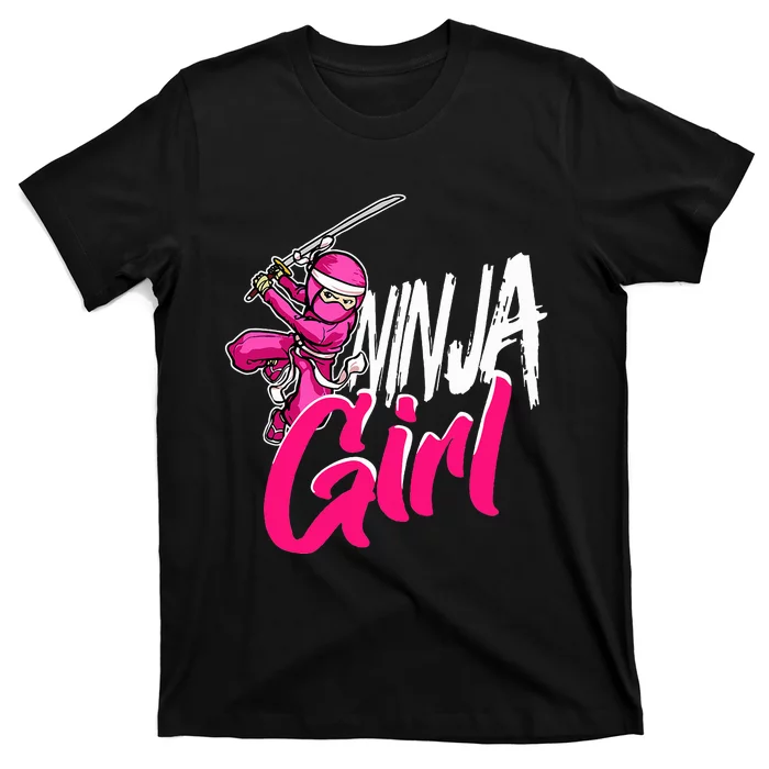 Cute Ninja Fighter Costume Ninja T-Shirt