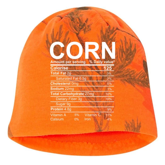 Corn Nutrition Facts Label Kati - Camo Knit Beanie