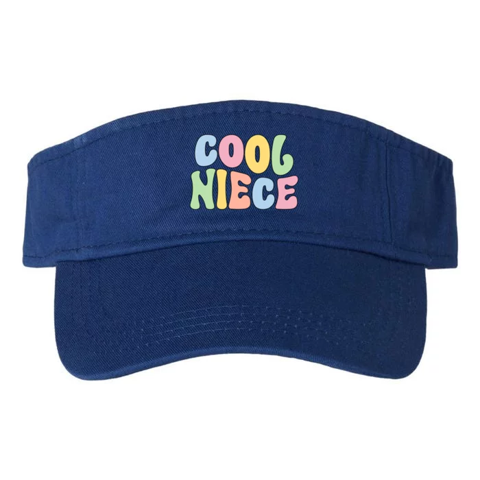 Cool Niece From Aunt To Niece Gift Valucap Bio-Washed Visor