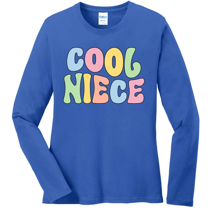 Cool Niece From Aunt To Niece Gift Ladies Long Sleeve Shirt