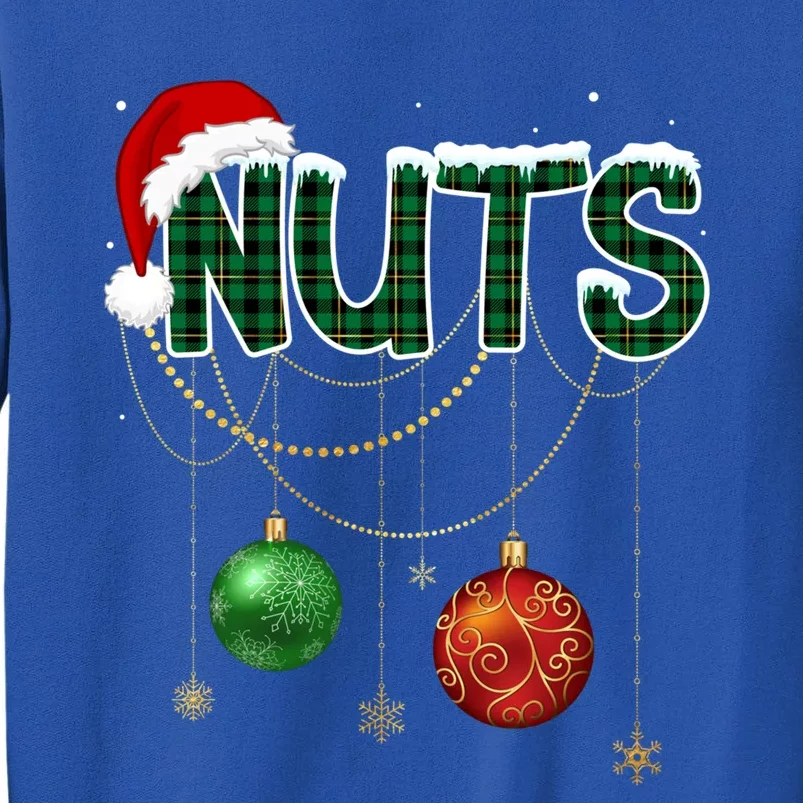 Chest Nuts Funny Matching Golden Chestnut Christmas Funny Gift Tall Sweatshirt