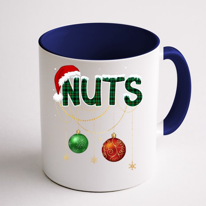 Chest Nuts Funny Matching Golden Chestnut Christmas Funny Gift Front & Back Coffee Mug