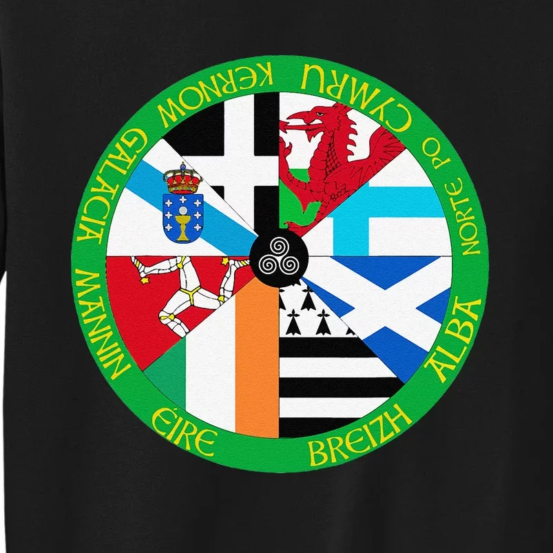 Celtic Nations Flags Celtic Nations Sweatshirt