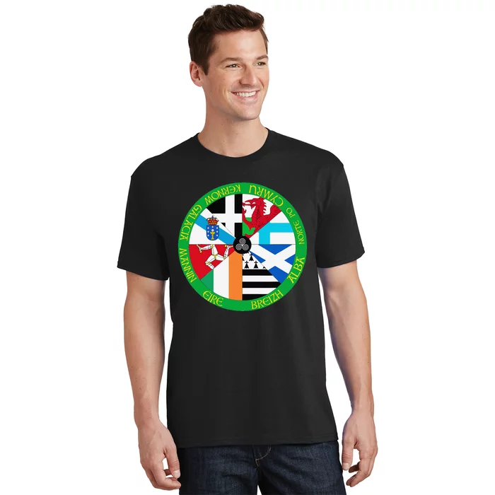 Celtic Nations Flags Celtic Nations T-Shirt