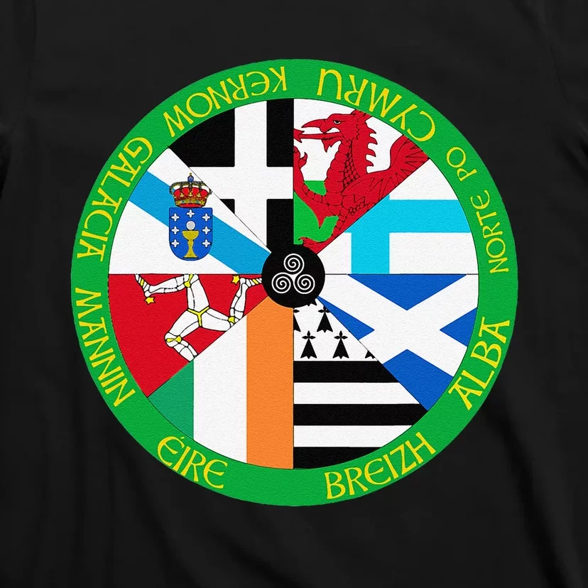 Celtic Nations Flags Celtic Nations T-Shirt