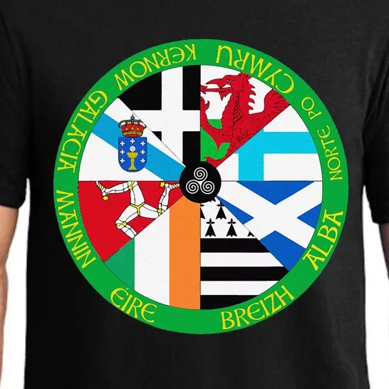 Celtic Nations Flags Celtic Nations Pajama Set