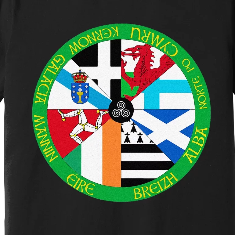 Celtic Nations Flags Celtic Nations Premium T-Shirt