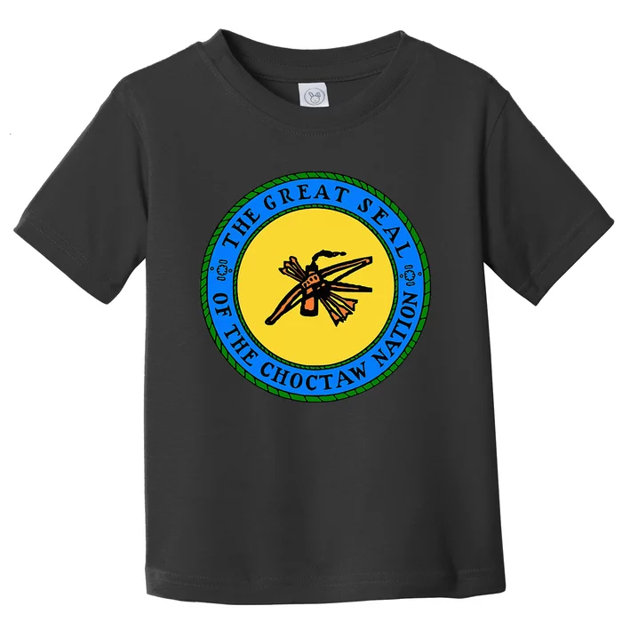 Choctaw Nation Flag Seal Choctaw Toddler T-Shirt