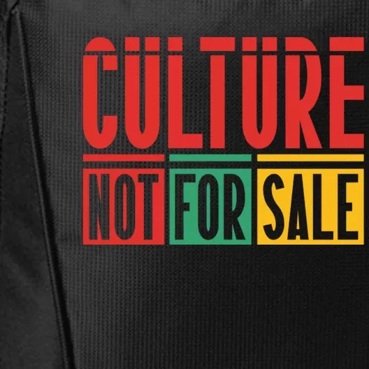 Culture Not For Sale City Backpack