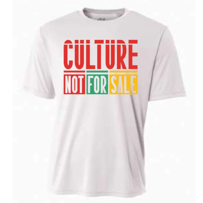 Culture Not For Sale Cooling Performance Crew T-Shirt