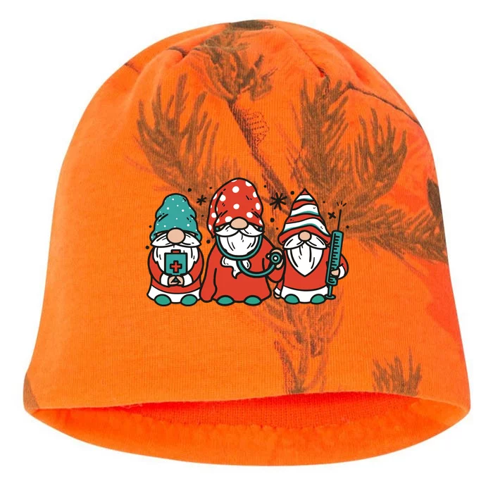 Christmas Nurse Gnomes Holiday Kati - Camo Knit Beanie