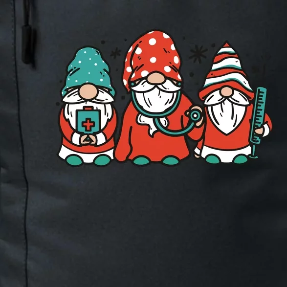 Christmas Nurse Gnomes Holiday Daily Commute Backpack