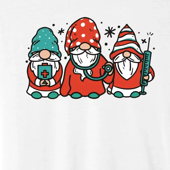 Christmas Nurse Gnomes Holiday ChromaSoft Performance T-Shirt