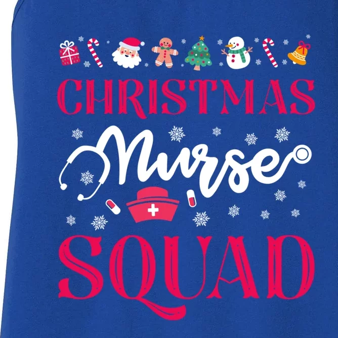 Christmas Nurse Gift Women's Racerback Tank