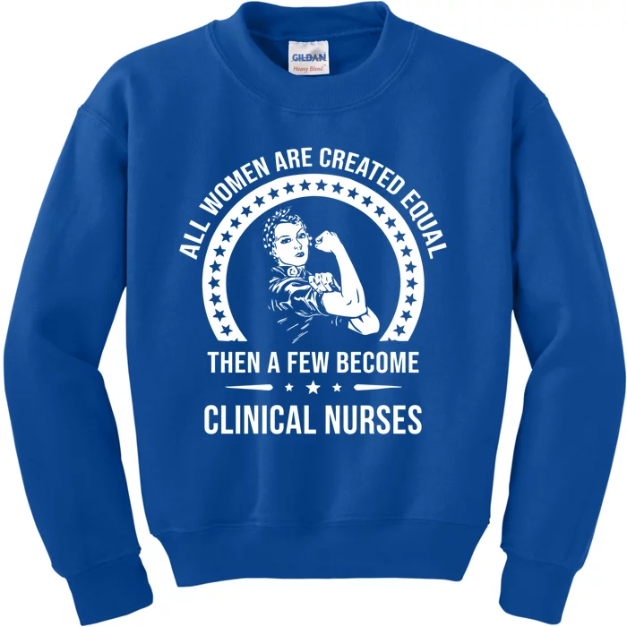 Clinical Nurse Gift Clinical Nurse Gift Kids Sweatshirt