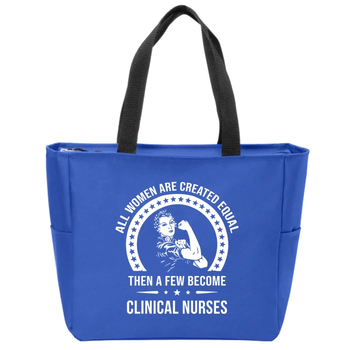 Clinical Nurse Gift Clinical Nurse Gift Zip Tote Bag