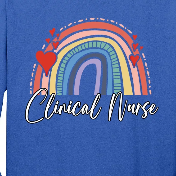 Clinical Nurse Gift Tall Long Sleeve T-Shirt