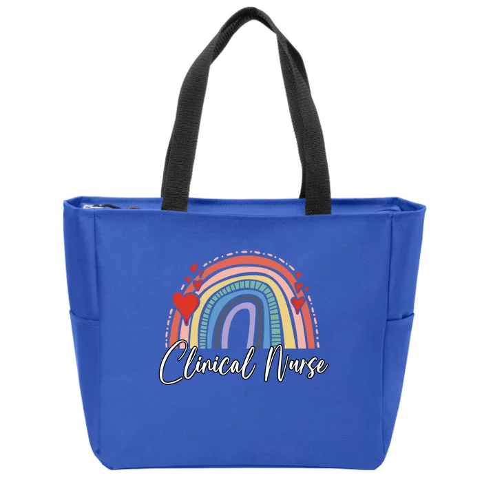 Clinical Nurse Gift Zip Tote Bag