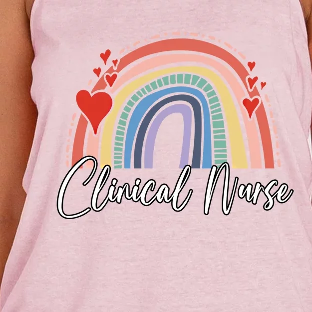 Clinical Nurse Gift Women's Knotted Racerback Tank