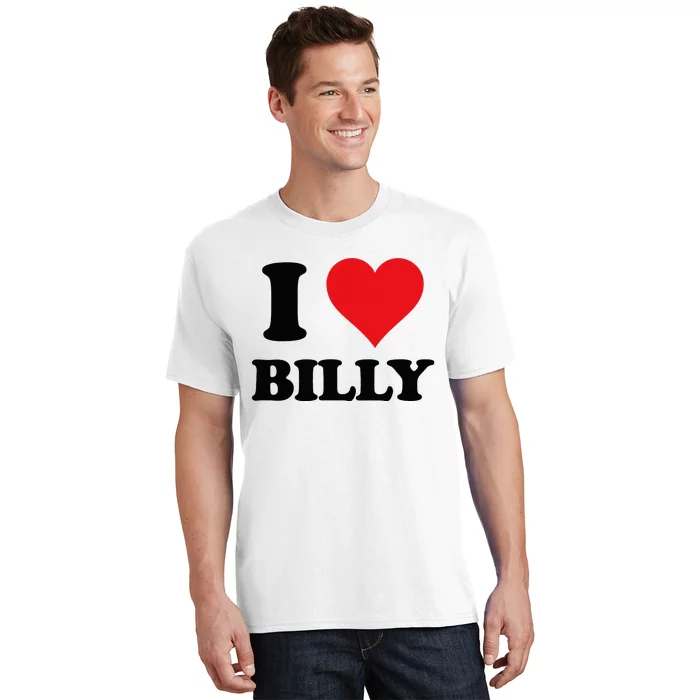 Custom Name Heart Design Personalized Gift T-Shirt