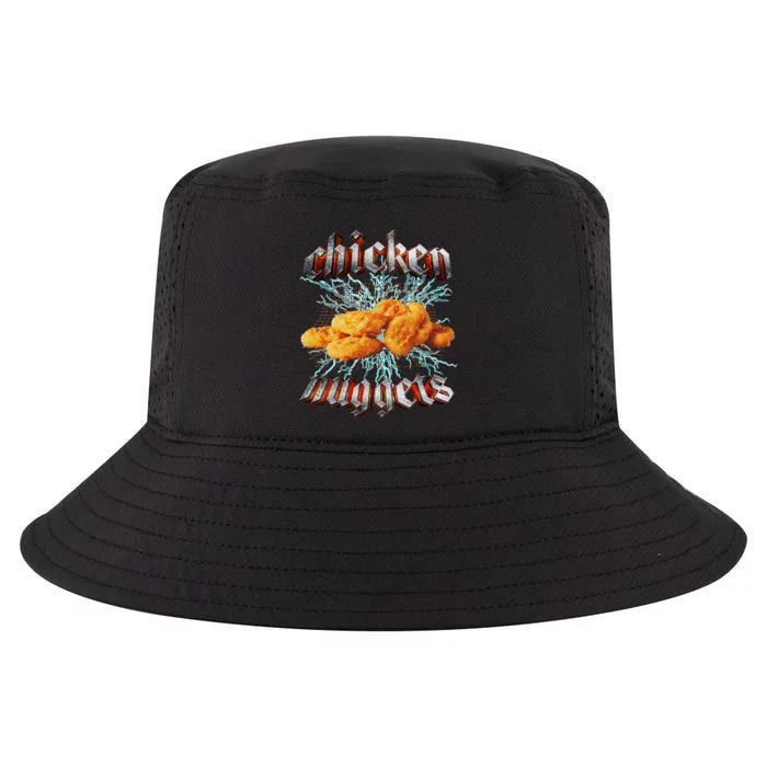 Chicken Nuggets Heavy Metal Hardcore Music Cool Comfort Performance Bucket Hat