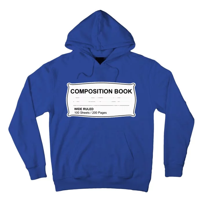 Composition Notebook Halloween Costume Couples Fancy Dress Tall Hoodie