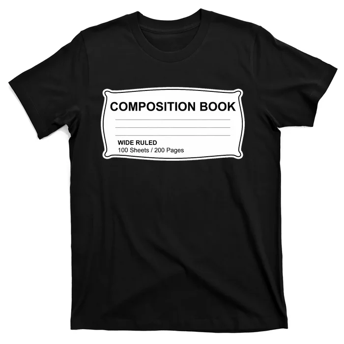 Composition Notebook Halloween Costume Couples Fancy Dress T-Shirt