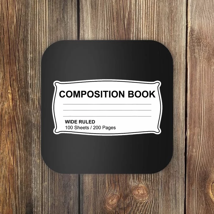 Composition Notebook Halloween Costume Couples Fancy Dress Coaster