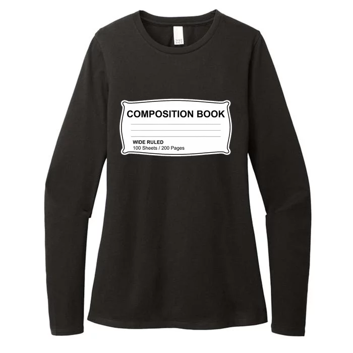 Composition Notebook Halloween Costume Couples Fancy Dress Womens CVC Long Sleeve Shirt