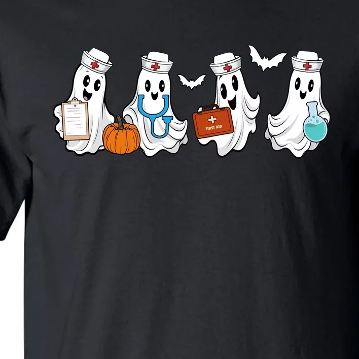 Cute Nurse Halloween Ghost Tall T-Shirt