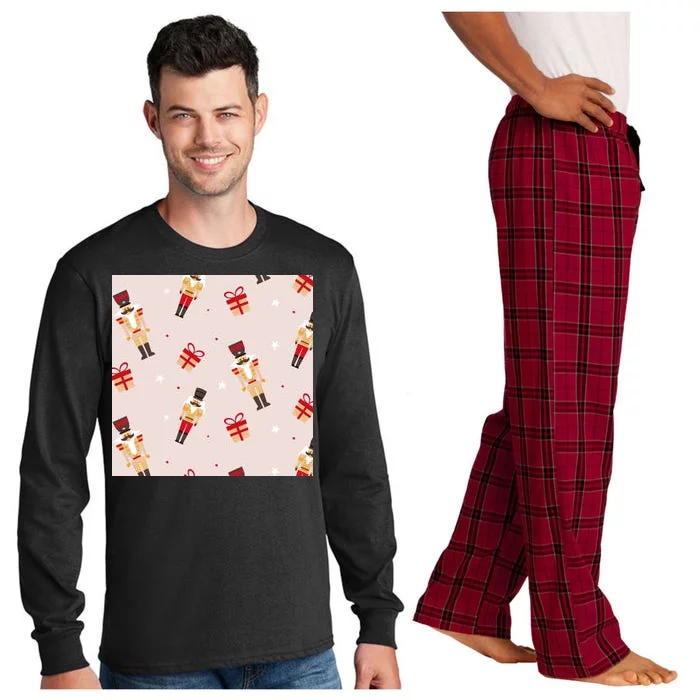 Christmas Nutcracker Holiday Long Sleeve Pajama Set