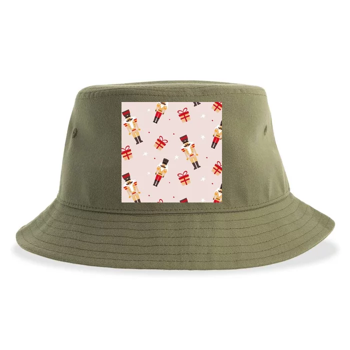 Christmas Nutcracker Holiday Sustainable Bucket Hat