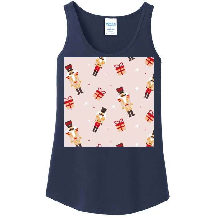 Christmas Nutcracker Holiday Ladies Essential Tank