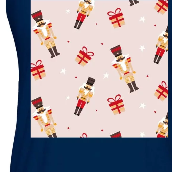 Christmas Nutcracker Holiday Ladies Essential Flowy Tank