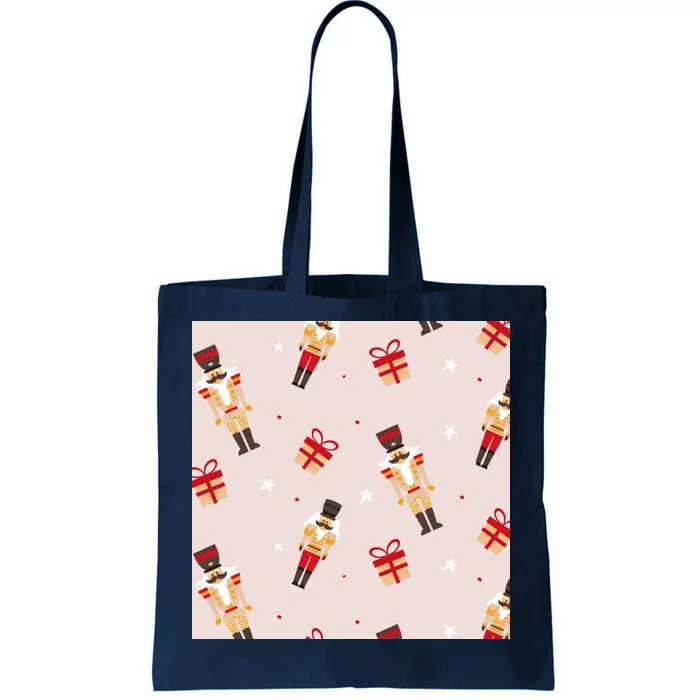 Christmas Nutcracker Holiday Tote Bag