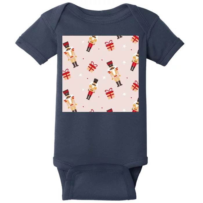 Christmas Nutcracker Holiday Baby Bodysuit