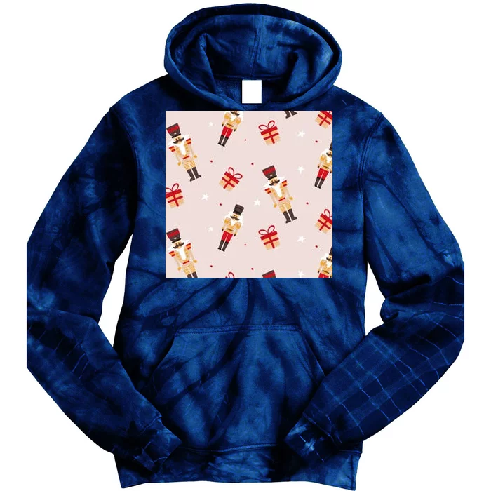 Christmas Nutcracker Holiday Tie Dye Hoodie