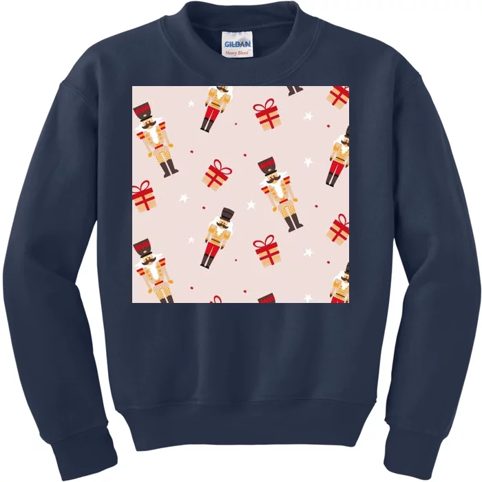 Christmas Nutcracker Holiday Kids Sweatshirt