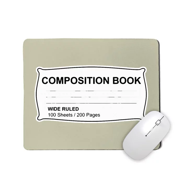 Composition Notebook Halloween Costume Couples Fancy Dress Mousepad